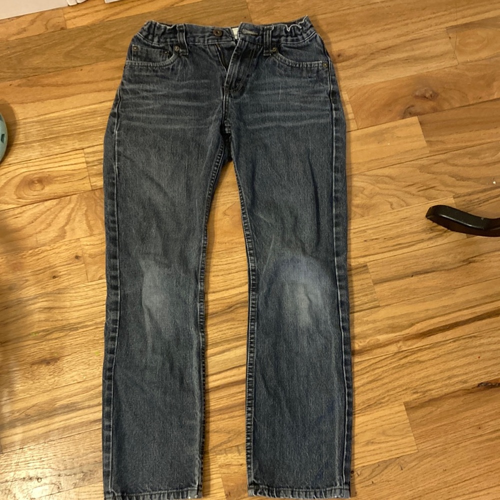 Levi straight leg Dark wash jeans
